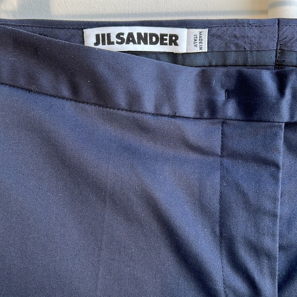 JIL SANDER navy below the knee knickers size 36~US~SM/ size 2
